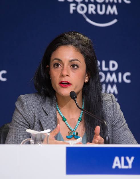 Heba Aly speaking